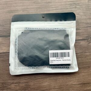 NWT Mens String Bikini Style Underwear Black One Size